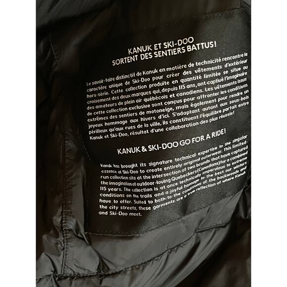 Ski-Doo Womens Size Medium NWT Insulated Typha X KANUK Jacket Hi Vis Yellow NEW - Picture 10 of 13